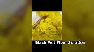 Sợi Staple Viscose màu vàng 1.67D×51mm, Sợi Cellulose tái sinh mềm mại, thoáng khí để kéo sợi & T