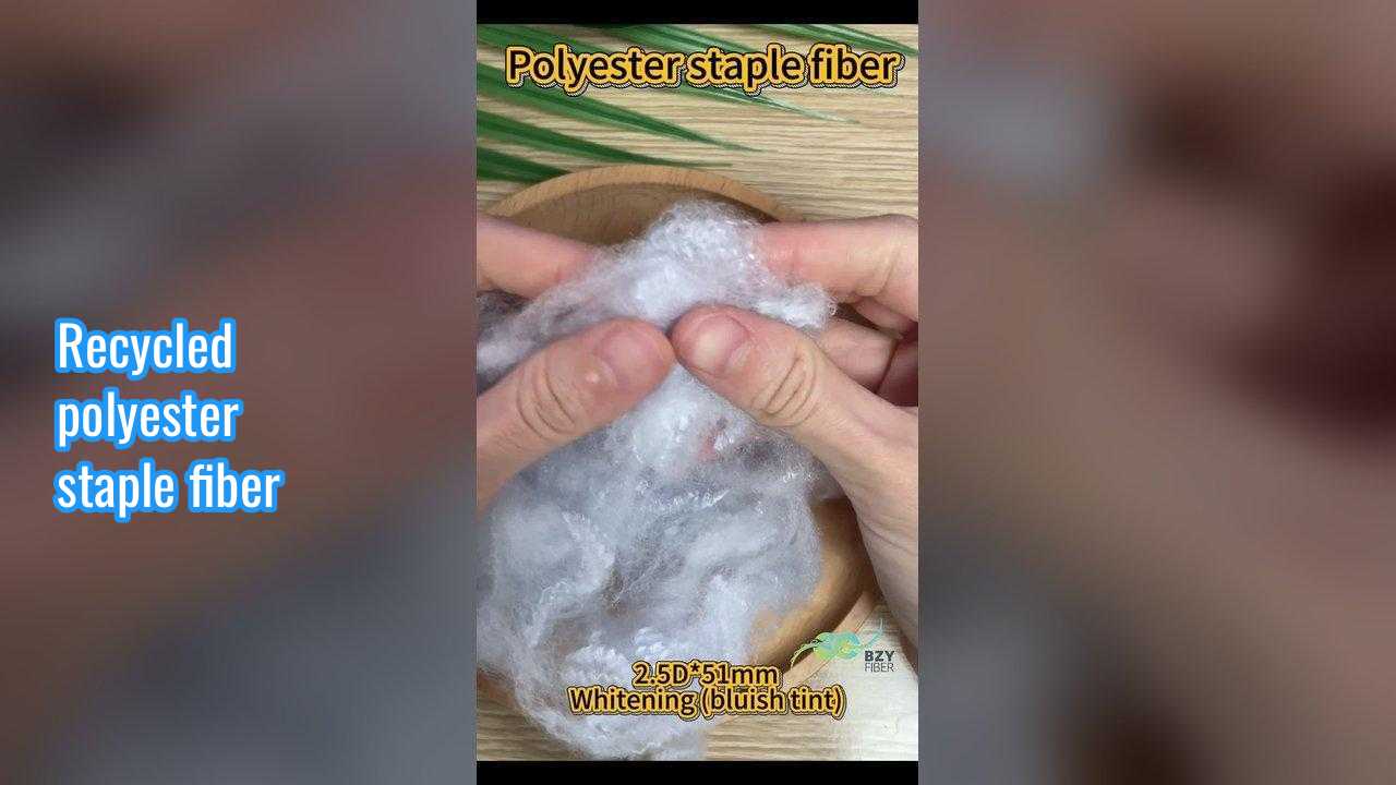 Giá tốt. Sợi nhôm polyester tái chế 2.5D Đánh trắng (mực xanh) Thích hợp để sản xuất vải Các nguyên liệu nguyên liệu chất lượng cao trực tuyến