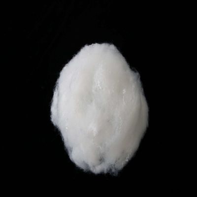 Mua Sợi chống cháy 15D tái chế Sợi trắng PSF tái chế cho đồ chơi lông thú sản xuất trực tuyến
