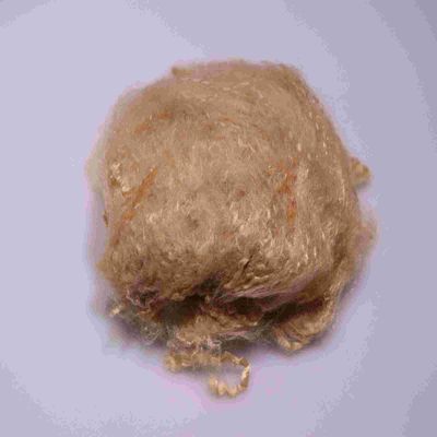 Mua Màu nâu tái chế Sợi Staple ngắn 64mm vật liệu polyester PSF low melt sản xuất trực tuyến