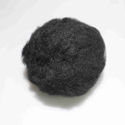 Mua PET tái chế Solid 4080 Polyester Short Cut Fiber 15D Đen Staple Fiber sản xuất trực tuyến