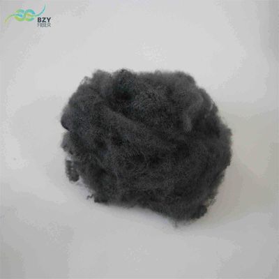 Mua Sợi polyester tái tạo màu xám 8.89D Sợi Staple Polyester cấp A sản xuất trực tuyến