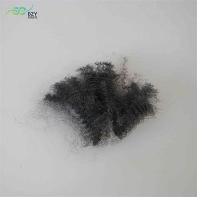 Mua 8.89D Sợi tái chế Staple Dope nhuộm chất A lớp Xám Sợi polyester sản xuất trực tuyến