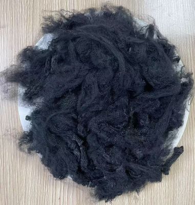 Giá tốt. Virgin Polyester Staple Fiber 3D 150mm Màu đen để xoay trực tuyến
