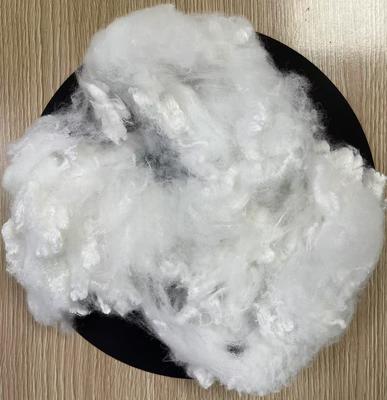 Giá tốt. Virgin Polyester Staple Fiber 6D 65mm Màu trắng Kháng rách cao trực tuyến