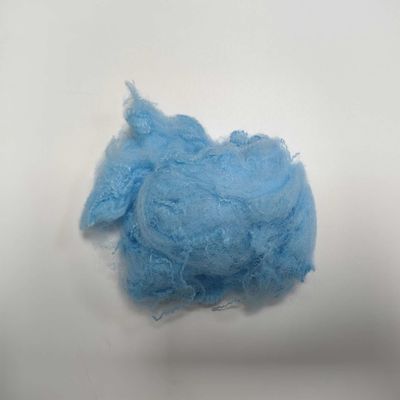 Giá tốt. Không độc hại Blue Polyester Synthetic Fiber Flame Retardant 76mm PP Staple Fiber trực tuyến
