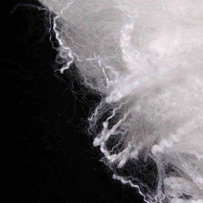 Giá tốt. Sợi Staple nhân tạo polyester màu trắng 51mm 180 °C Cho sử dụng nội thất ô tô trực tuyến