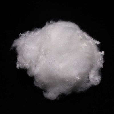 Giá tốt. Màu sắc tùy chỉnh Sợi chống cháy 64mm Polyester Sợi Staple Cho Lấp đầy trực tuyến