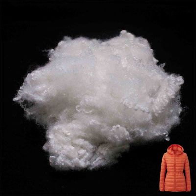 Giá tốt. Sợi Staple Polyester không huỳnh quang silicon hóa rỗng kết hợp để đệm trực tuyến