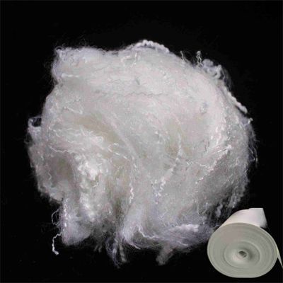 Giá tốt. White Polyester Staple Fiber 180°C Cotton cứng chống cháy Polyester trực tuyến