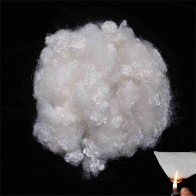 Giá tốt. Sợi polyester chống cháy 64mm có thể tùy chỉnh cho vải không dệt trực tuyến