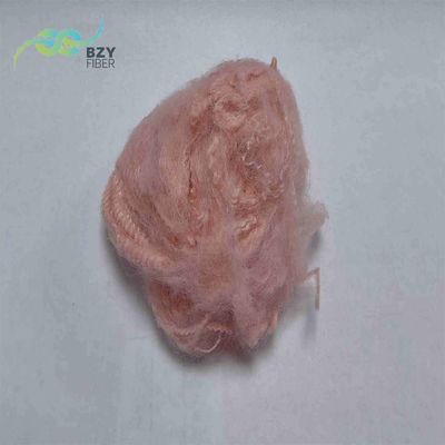 Giá tốt. Màu hồng A lớp Sợi Staple Polyester không siliconised Polyester Fiber Fill trực tuyến