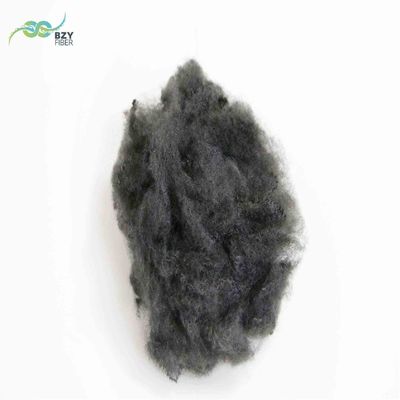 Giá tốt. 6D Hố tái chế polyester Sợi Staple không siliconized Xám Đen PSF trực tuyến