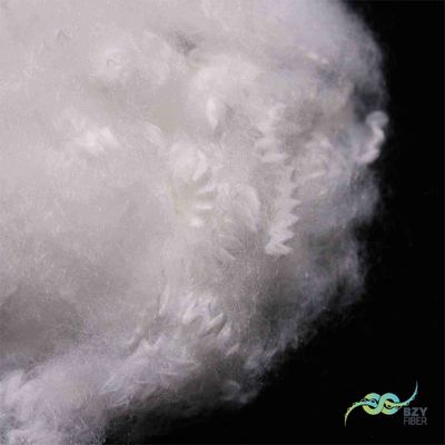 Giá tốt. Sợi chống cháy tái chế A1 Sợi polyester trắng Tính chất chống cháy tuyệt vời trực tuyến