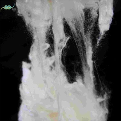 Sợi polyester chống cháy cao độ dài 60mm cho vải không dệt trắng