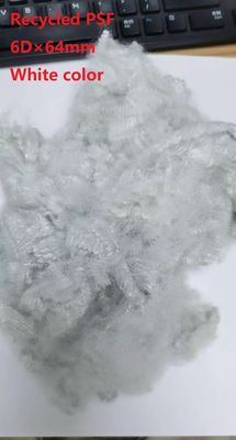 Giá tốt. 6D × 64mm Sợi nhựa polyester không dệt đệm Sợi nhựa polyester không dệt đệm với mẫu không siliconized trực tuyến
