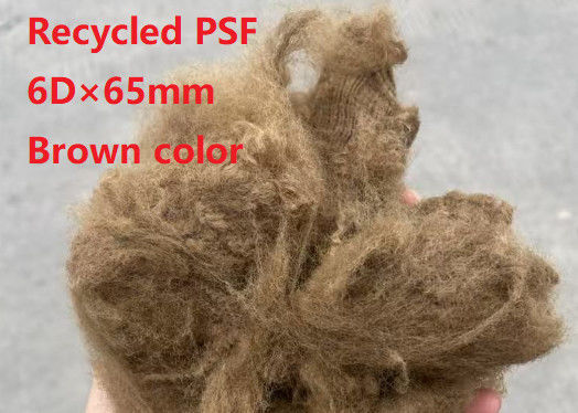 Giá tốt. 6D × 65mm Sợi nhựa polyester 100% Polyester Chip Vật liệu thô Sợi nhựa polyester có khả năng chống va chạm tốt và hình tròn trực tuyến