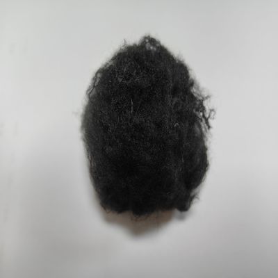 Giá tốt. ẩm-Wicking tái chế polyester staple fiber 1.4D 38mm đen với Crimp tốt hơn trực tuyến