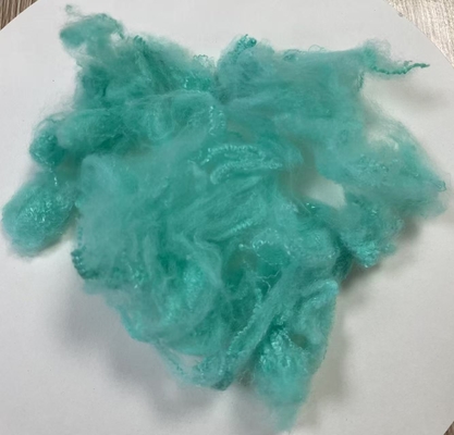 Giá tốt. Sợi polyester tái chế được chứng nhận OEKO-TEX 2.5D 51mm Aqua trực tuyến