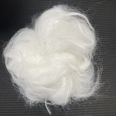 Đối với mùa đông đan vải kết hợp dệt may áo khoác & mũ vải sản xuất, High Shine 90D Mohair Like Fiber 102MM