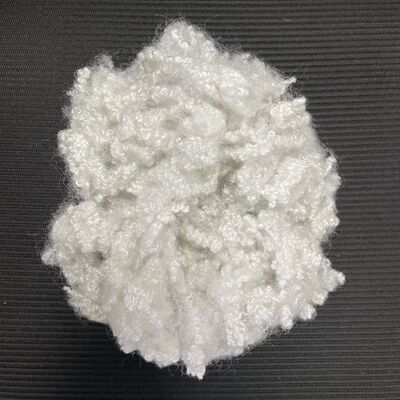 7D * 64MM Sợi kim loại rỗng không gây dị ứng, Sợi an toàn không huỳnh quang để làm đệm ghế sofa